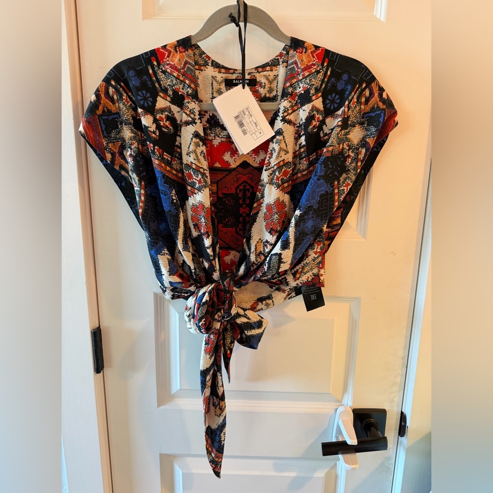 Ready to Wear Balmain Crop Top NWT